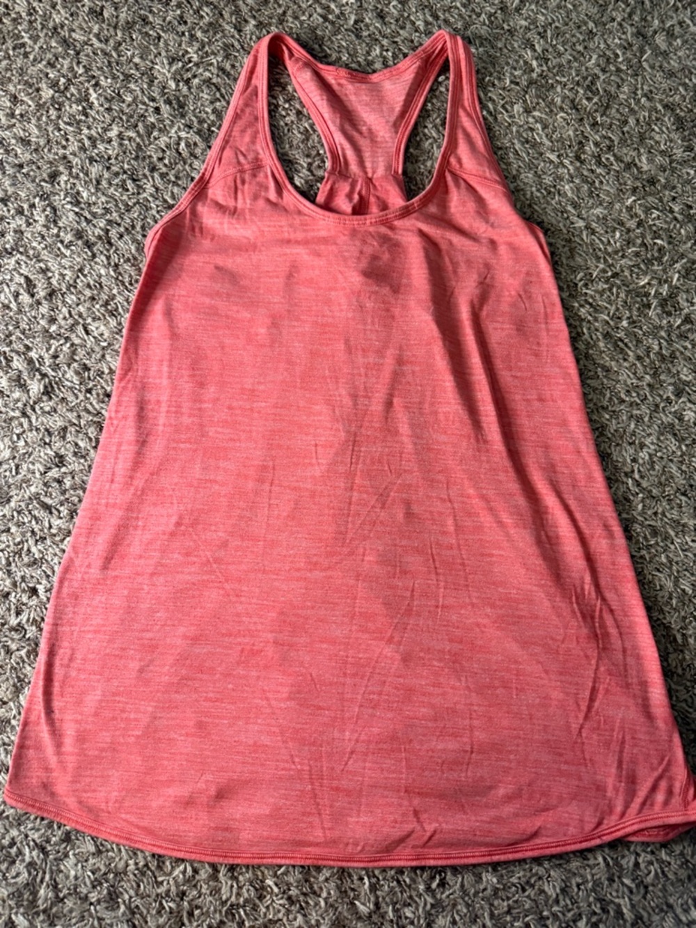 Lululemon Coral Racerback Athletic Tank Top Women’s